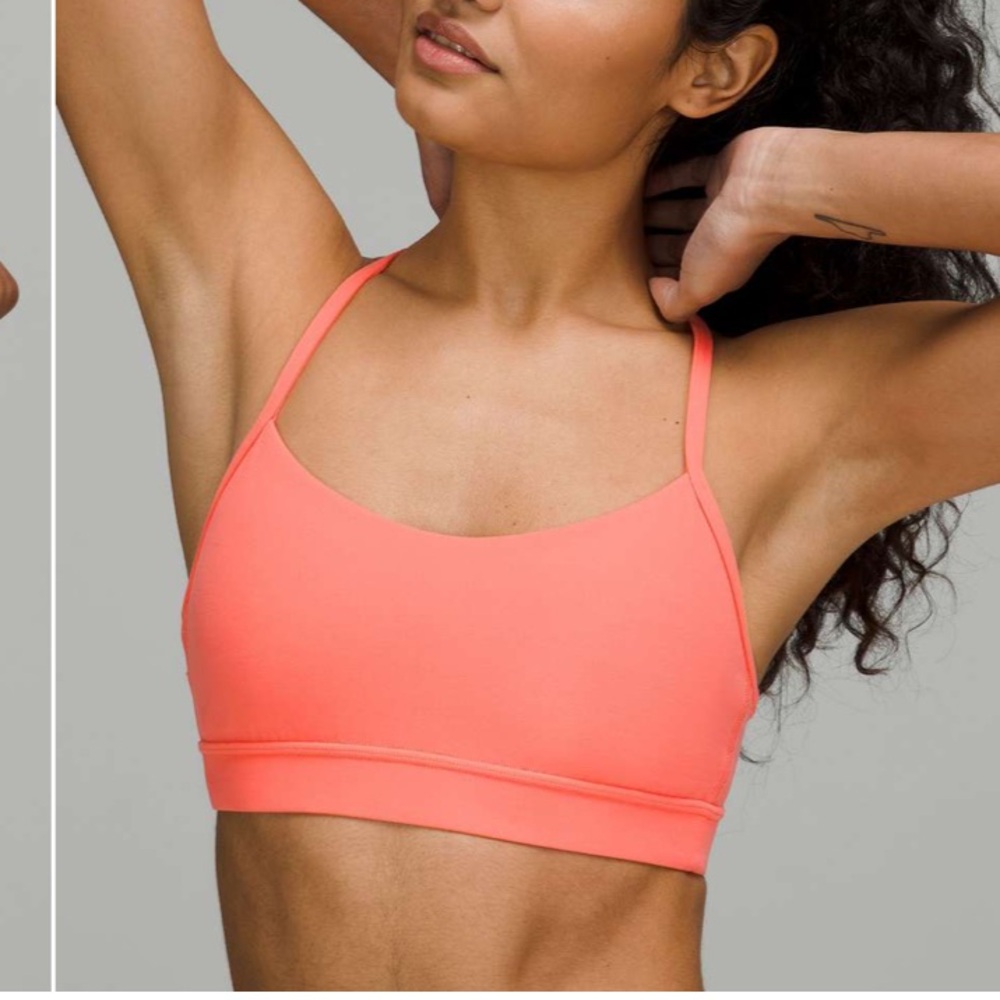 Lululemon Flow Y Nulu Bra *Light
Support, A-C Cups
Raspberry Cream